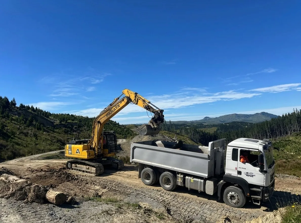 Building Forestry Roads in Some of New Zealand's Toughest Terrain